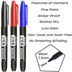 Permanent Drawing Markers – Waterproof Archival Ink
