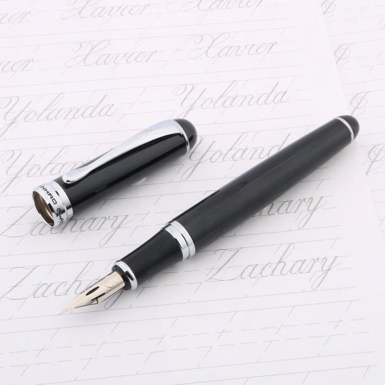 Engraved Copperplate Calligraphy Pen with Flex Nib for Elegant Handwriting