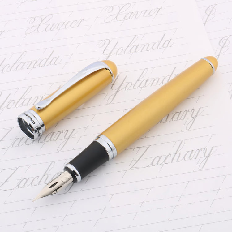 Engraved Copperplate Calligraphy Pen with Flex Nib for Elegant Handwriting