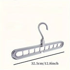 Multi functional folding clothes storage hanger, household dormitory clothes hanging hanger, folding clothes storage