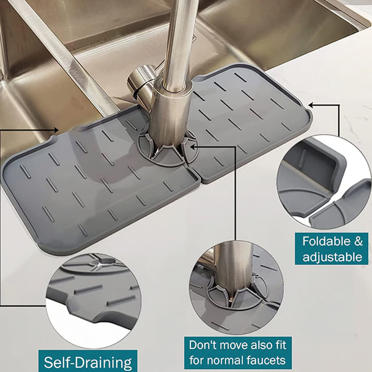Faucet Guard Kitchen Mat for Kitchen Sinks